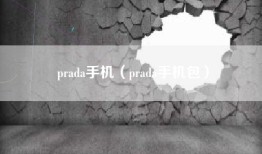 prada手机（prada手机包）